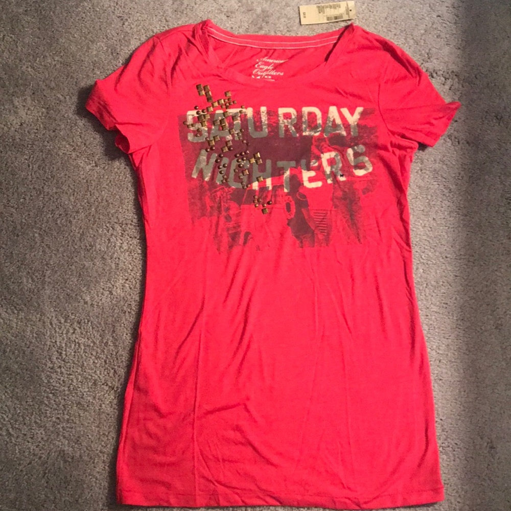 NEW! American Eagle pink shirt. Size M. Women’s